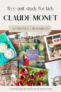 Claude Monet Unit Study