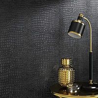 New Durable black/dark high Texture wallpaper