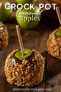 Crockpot Caramel Apples