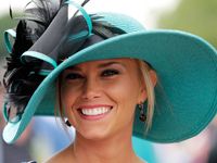 turquoise    Claudia Sanders via Kim MacMillan onto Hats, glorious hats