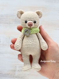 Cuddle Me Bear Amigurumi Pattern