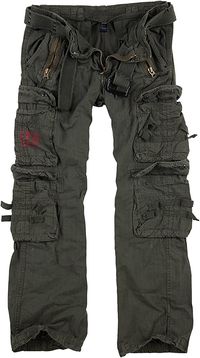 Surplus Men's Royal Traveler Cargo Trousers, Royalblack, 3XL at Amazon Men’s Clothing store