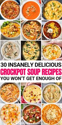 Warm up during the cold weather this year with these amazing soup recipes. From broccoli and cheddar, delicious tomato soup, and many other flavorful crockpot soup recipes even the pickiest eaters will love.