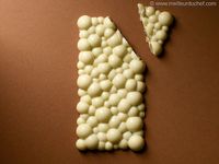 White Chocolate Bars with Pistachio Filling - Illustrated recipe - Meilleur du Chef