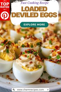 Easy Recipe for Delicious Loaded Deviled Eggs