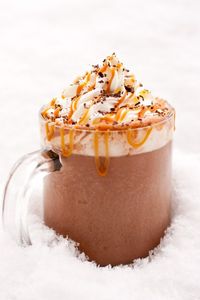 salted caramel hot cocoa