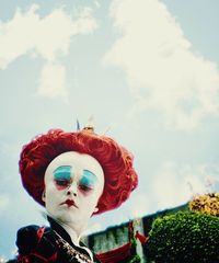 Alice In Wonderland, Red Queen, Queen of Hearts, Helena Bonham Carter, literature, books, Lewis Carroll, 2010s, Tim Burton, disney