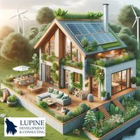 🏡 Discover the future of living with Lupine Development & Consulting! 🌿🌞 From minimalist modern homes and grand classic estates to eco-friendly designs, we create spaces that inspire. 🖤🏰💚 Build your dream home with us! #DesignByLDC #residentialdesign #FutureHomes