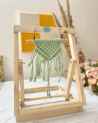 Macrame stand