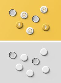 Beer Cap Mockup