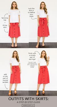 Summer outfits with skirts: a step by step guide