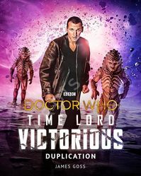 H on Instagram: “MY BOOK COVER FOR @bbcdoctorwho - TIME LORD VICTORIOUS: DUPLICATION Inspired by the official covers designed by Lee Binding THIS IS MY…”