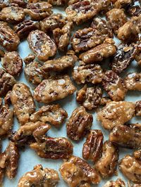 Food Pusher: Butter Toffee Pecans