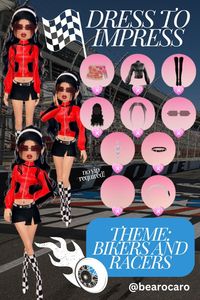 [Promotion] Dress To Impress No Vip Outfit Hacks Theme Dti Bikers And Racers Lightning Mcqueen Nascar Cool First Date Fall Cute Red Rockstar Girly Fashion Inspiration Fashion Ideas Outfit Inspo Dti Roblox #backtoschooloutfitdresstoimpress