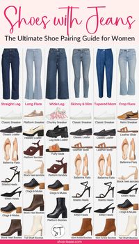 Best Shoes to Wear with Jeans for Women in 2023