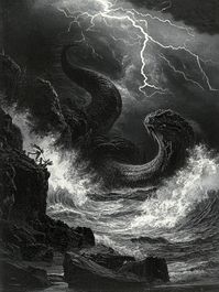 Isaiah 27:1
In that day, the LORD will punish with his sword, his fierce, great and powerful sword, Leviathan the gliding serpent, Leviathan the coiling serpent; he will slay the monster of the sea. I, the LORD, watch over it; I water it continually. I guard it day and night so that no one may harm it.
#bible #isiaiah