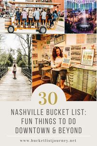 From the top attractions to the best honky-tonkin' in downtown Nashville, we'll answer your what fun things to do in Nashville!