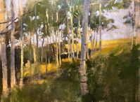 Landscape Painting Demonstration • Conroe Art League Painting Workshop • Oil on Linen • 12” x 16” • 90 Minutes • SOLD