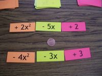 Math = Love: Adding and Subtracting Polynomials Activity