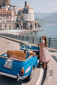 Amalfi Coast Drive In A Fiat Jolly - Gal Meets Glam