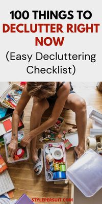 If you find it challenging to muster the motivation for decluttering your home, a decluttering checklist can significantly simplify the task.