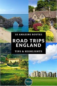 Planning an England road trip? We share 10 amazing road trips in England that showcase the best of the quaint towns, historic attractions & pretty countryside.