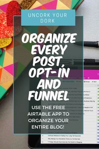 HOW TO ORGANIZE YOUR ENTIRE BLOG WITH AIRTABLE// In this FREE video training, I'll walk you through how you can organize your blog posts, opt-ins & funnels! Click the link to get access to the free 30-minute video training + access to the actual Airtable spreadsheet! Airtable is a FREE platform for any industry, so why not get a head start?? **This is a free training + spreadsheet you'll recieve in exchange for your contact info. We do NOT spam.**