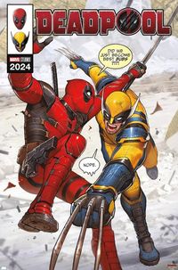 Trends International Marvel Deadpool & Wolverine - Homage Cover #1 Wall Poster, 22.37" x 34.00", Premium Unframed Version