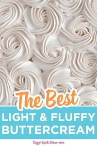 Easy Buttercream Frosting + Video Tutorial | Sugar Geek Show