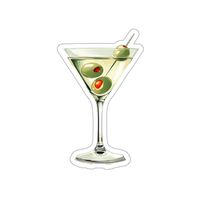 Un sticker découpé avec un motif martini, parfait pour ceux qui apprécient une ambiance classe et sophistiquée. Ces stickers peuvent être utilisés à l'intérieur comme à l'extérieur et conviennent aux surfaces lisses comme le verre. Idéal pour les amateurs de cocktails et les amateurs de fêtes, idéal pour des occasions comme le réveillon du Nouvel An, les anniversaires et les célébrations. Caractéristiques du produit - Finition mate pour une surface lisse - Produit respectueux de l'environnement imprimé avec des encres à base de solvants écologiques - Laminé de protection UV pour une durabilité à long terme - Vinyle haut de gamme résistant à l'eau pour une utilisation en extérieur - Envers facile à décoller pour une application pratique Instructions d'entretien - Utilisez un chiffon doux, p