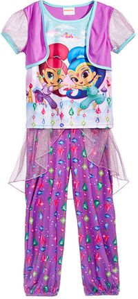 Shimmer and Shine 2-Pc. Pajama Set, Little Girls (4-6X) & Big Girls (7-16)