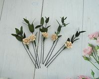 Flower Crowns Flower combs Flower hair by OlgasCreativeStudio