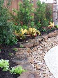 Landscape design idea (low maintenance)