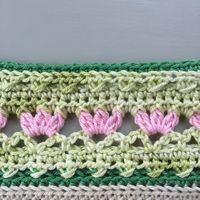 Feeling of Spring CAL – Part 6, row 68 – 79 – IN THE YARN GARDEN