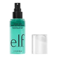 Shake up the way you set makeup! Get major makeup grip plus a dewy finish with e.l.f. Cosmetics Powder Grip Dewy Setting Spray. Featuring a water-based phase and an oil-based phase, the shockingly fine bi-phase formula is boosted with 5% aloe, plus hyaluronic acid, squalane and green tea seed oil. Shake to activate the power of both phases for dewy, long-lasting makeup looks. Why you’ll love it: • Bi-phase setting spray with a makeup-gripping water phase and a moisturizing oil phase • Shake to a