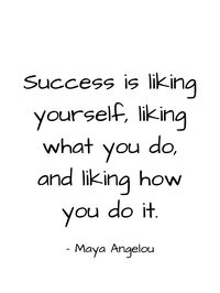 "\"Success is liking yourself, liking what you do, and liking how you do it.\" Maya Angelou WHAT IS THIS? Printable wall art. All you have to do is download, print and display as you want! You can print the art on paper, canvas, tote bag - you name it! It's just like printing a photo from your phone or camera. Read more about digital downloads here: https://www.etsy.com/help/article/3949 HOW TO PRINT? You may print this file from your home printer, a local or online photo developer, or a professional printing (i.e. Staples, Kinkos, Costco, etc.) WHERE TO DOWNLOAD? Digital files are available automatically after purchase payment clears with Etsy at http://www.etsy.com/your/purchases. For guest checkout, you will receive an automated email from Etsy with your download links, please check you