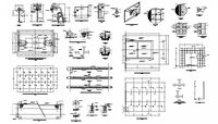 Sports playground of basketball court drawings 2d view plan autocad file - Cadbull