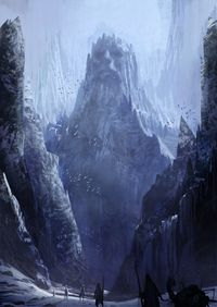 Either a Mountain God or the place where some God of the mountains lives?