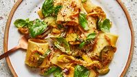 Summer Squash and Basil Pasta Recipe | Bon Appetit