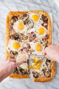 Slab Breakfast Pie | My Kitchen Love