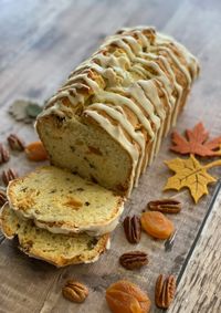 Don't miss my versatile recipe for Apricot Pecan Quick Bread! This ginger spiked loaf is studded with dried apricots and crunchy pecans, and is perfect for breakfast, dessert and snacks.