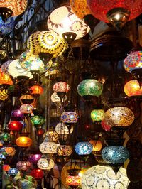 Lampshades in Istanbul's Grand Bazaar