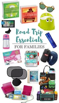 The Ultimate Family Road Trip Essentials Packing List - Click to get the list!