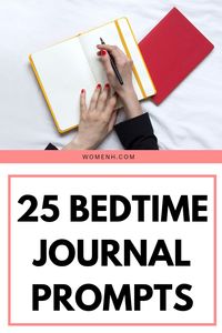 Bedtime journal prompts are a great way to reflect on your day and set goals for tomorrow. They can be used as part of an evening routine or just when you need some inspiration before sleep to help put things in perspective. We've compiled 25 bedtime journal prompts that may give you some ideas! Bedtime journal| Nighttime journaling| Journaling before bed| Journaling prompts