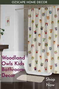 Kids bathroom ideas, shower curtains, bathroom decor & modern bathroom sets for small bathrooms. Find matching bath mats, bath towels & wall decor including bathroom wallpaper. Your bathroom aesthetic will come to life & the easiest way to get a bathroom remodel in an often neglected space is with new bathroom accessories. Find all your bathroom decor needs fulfilled @ OzscapeHomeDecor & OzscapeDesignsArt - SHOP NOW https://etsy.me/3MOQV8T and the wall decor here: https://etsy.me/3MKujXo