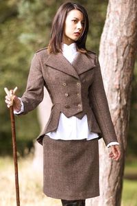 My Style: Lady Mary #Jacket (Glenshiel Tweed). More og these doghandlers, makes the hunt more stylish.