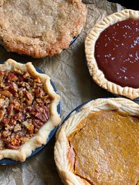 Thanksgiving Mini Pie Quartet