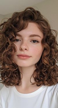 Dive into a collection of 24 medium curly hairstyles that are sure to inspire. These styles are tailored to highlight the beauty and versatility of curly hair.