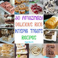 30 Amazingly Delicious Rice Krispie Treats Recipes for Some Yummy Times