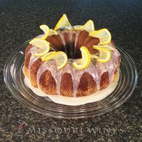 White Wine Lemon Bundt Cake Recipe | MO Wine